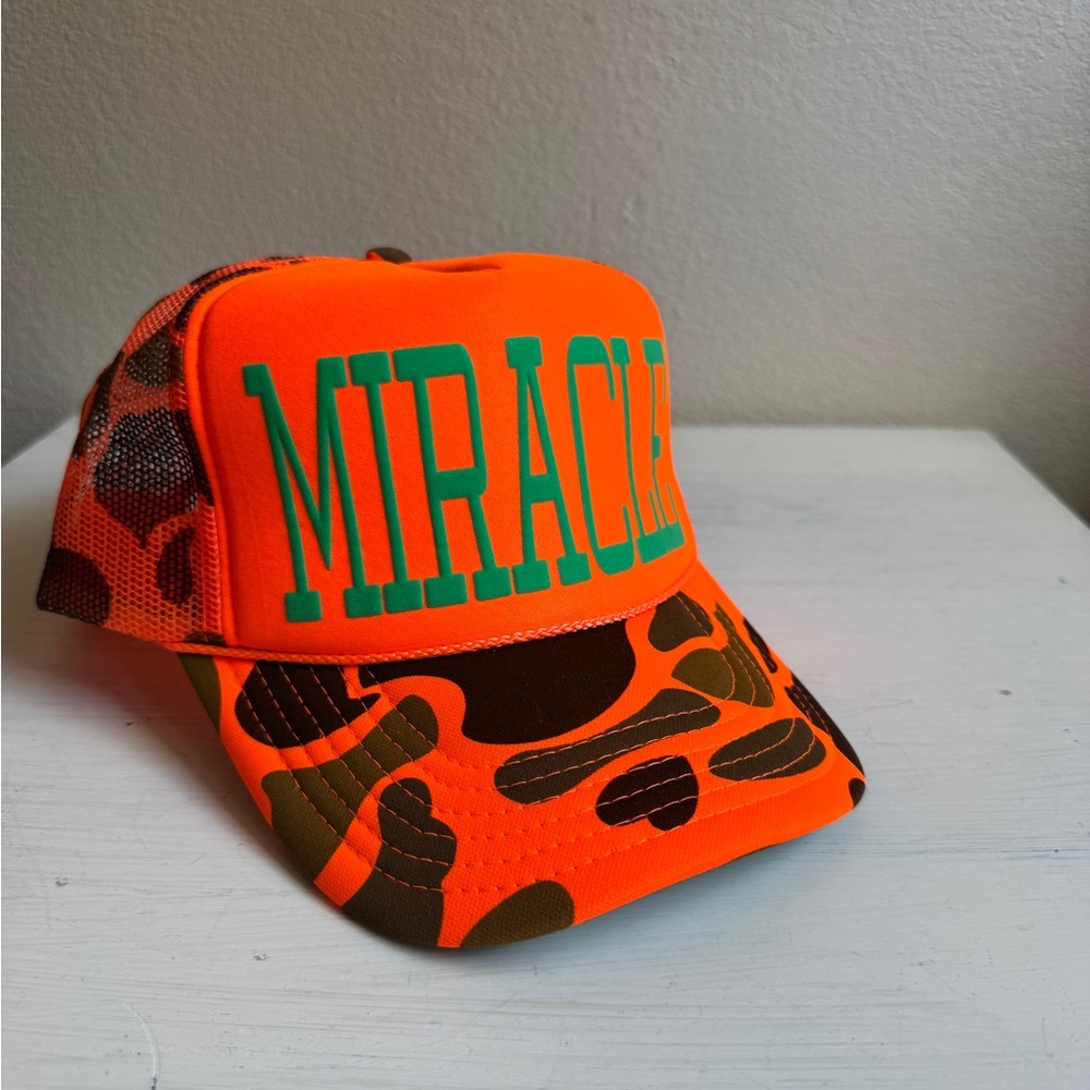 Miracle Orange Camouflage Women's Hat Ascot + Hart